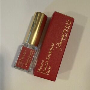 MFK baccarat rouge 540 extrait sample bottle 5ml
